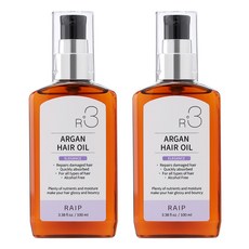 라입 R3 아르간 헤어 오일 엘레강스, 100ml, 2개