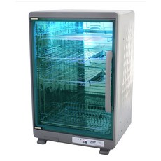 友龍牌紫外線殺菌烘碗機，四層大容量，台灣製造全機不鏽鋼，附不鏽鋼筷籃, PF-6675