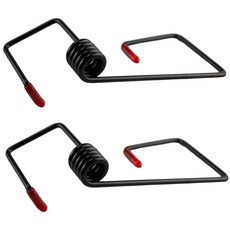 2피스 윈드실드 와이퍼 암 압력 스프링 부스터 세트 - 향상된 와이퍼 성능을 위한 추가 텐션 스프링