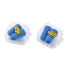 실리콘 소음방지 귀마개 1쌍 케이스포함, 1개