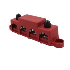 12V 배전 블록 250A M8 x 16 스터드 버스 바 5 해양 4, M8 블랙, 기본 모델명/품번