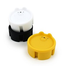 THE PI 곰돌이 콘센트 구멍 덮개 어린이 안전 덮개, 까망