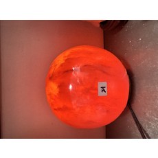 橘色燈泡, 鴿血紅大圓球21, 1個