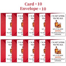 嗨購 T02040238Lazada熱銷1張，約酒賀卡感謝卡喝酒邀請賀卡留言空白卡, 1個