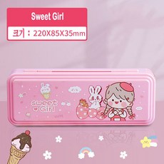 예쁘고 세련된 연필과 펜을 위한 펜슬 케이스입니다 크리스마스, Sweet Girl, 2개