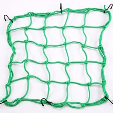 후크 오토바이 압축 보관 수하물 그물 헬멧 탱크, 1개, 5. Green 40x40cm