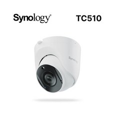 Synology 群暉 TC510 500萬像素AI智能半球型網路攝影機, 1個