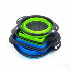 콩콩 접이식 채반 물빼기, 소 그린 사각