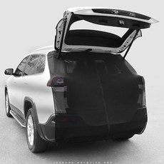 자동차 블랙 트렁크 가림막 방충망 차박 SUV 40414pc 1(pc)