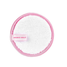 물만 묻혀 화장을 지우는 클렌징퍼프 클렌징패드 마스케 헤일로 핑크 색상으로 발송 MASKE HALO PINK, 1세트