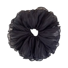 특대 머리 Scrunchie 한국어 Pleated 헤어 루프 여성 탄성 헤어 밴드 패션 모자를 쓰고 있죠 포니 테일 홀더 헤어 로프