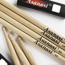 三木樂器 Asanasi 5A 橡木鼓棒 爵士鼓鼓棒 水滴頭 原木色, 詳見包裝, 詳見包裝