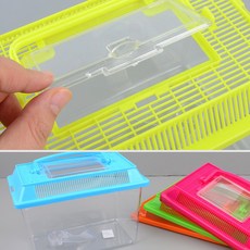 곤충 채집통 사육장 사슴벌레 장수풍뎅이 매미 잠자리 21.8 X 14.2 X 12.5cm