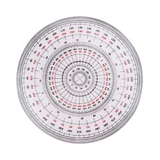 아트메이트 전원 분도기 18cm 360도, 2개