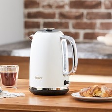 OSTER 舊金山都會經典快煮壺-鏡面白 304不鏽鋼 煮水壺, 1個