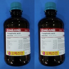 인산 [EP/GR] 500G 1KG 인산용액 (kor) Phosphoric acid 85%, SAM-GR(1KG)