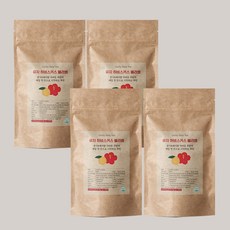 [가비티] 유자 히비스커스 티 20티백 직장인 여성 육아맘 붓기관리 블렌딩 허브티, 4개, 20개입, 2g