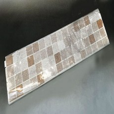 싱크대타일 오염방지 주방 시트지 가스렌지벽 갈색_mdcare26