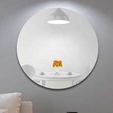 [도매포유]손할매 아크릴 부착식 벽거울, 사각