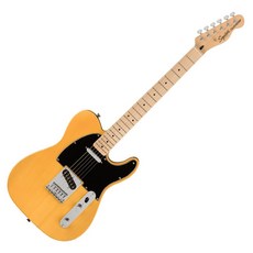 스콰이어 일렉기타 어피니티 텔레캐스터 AFFINITY TELECASTER 입문용 초보자용 연습용 구성품 FULL SET 증정, 1개, 버터스카치 블론드, 037-8203-550