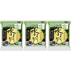 이무라야미즈요오칸 믹스 홋카이도산 팥 사용 마루무네의 말차 사용 이무라야 구제 62g × 4개입 (연2 말차 2) × 3봉 총 12개 (3봉지 물 양갱 믹스)