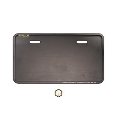 御前二輪 999R 機車牌框 重型機車牌框 汽車牌框 七碼/黃牌/紅牌適用, 1個, 小車7碼