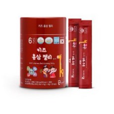 6년근 키즈홍삼 젤리 딸기맛 (15g x 30포) 450g 3개