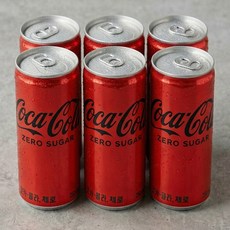 코카콜라 제로 250ml X 60캔 슬림캔, 60개