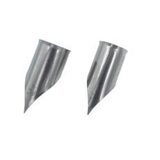 코너 미싱 반지 2개 옷깃 뒤집개 셔츠 카라 코너링 원단 수선 재봉틀 리폼 DIY 의류 만들기 모서리, 1세트