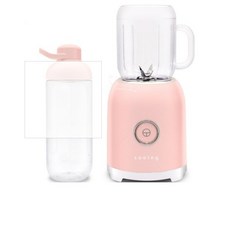 쿠잉전자 레트로 미니 믹서기 크림, BlD-250P