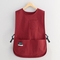 可調節馬甲圍裙廚房家用做飯防潑水餐飲作服圍腰坎肩男女通用