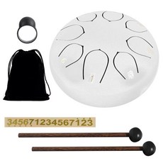 노트 부채 드럼 가방 스틱 레인 악기 엔터테인먼트 명상 요가 선 선물, 1개