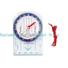 지도 읽기용 다기능 나침반 리더 백패킹 캠핑 오리엔티어링 나침반 생존 내비게이션 나침반, DC473, 1개