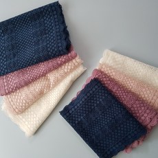 dklace 스판레이스 DK-8-73312 폭 17cm 자가드 / 270cm (3yd) 단위 판매, L/Pink, 1개