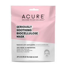 Acure 바이오셀룰로스 마스크 시어리어슬리 수딩, 1개, 1개입