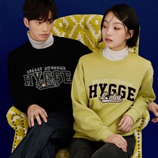 체이스컬트 U 부클 자수 기모 맨투맨T