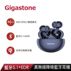 Gigastone TAQ1 真無線降噪藍牙耳機-藍, 藍色, TAQ1 Blue