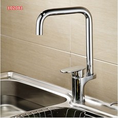 全銅可旋轉水龍頭 廚房水龍頭 冷熱水槽水龍頭 洗菜盆龍頭 081, 1個