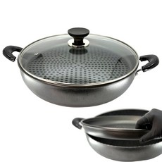 써니주방 낮은 경질찜기 코팅찜솥, 1개, 20cm