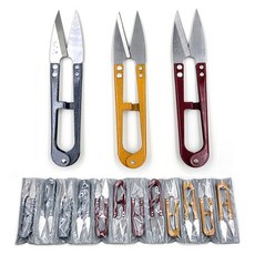 [후야몰] 철제 쪽가위 (12.5cm) - 12개 세트, 12개 1세트