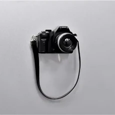 레트로 카메라 냉장고 스티커 자석 3D 입체 성격 주방 홈 인테리어 귀여운, A