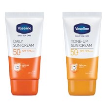 바세린 썬크림 50ml x 2개(데일리1+톤업1)SPF50 PA+++, 2개