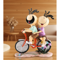 커플자전거 장식품