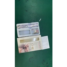 도리팝 가정용 무선 전동 네일 파일 미니 그라인더 휴대용 충전식 케어 네일아트 손톱관리, 1개, 심플 퍼플