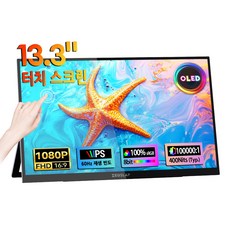 ZEUSLAP 제우스랩 13.3inch OLED 휴대용 모니터 DEX 모니터 초경량 초슬림 휴대 포터블 모니터 OL133ED, 33.8cm