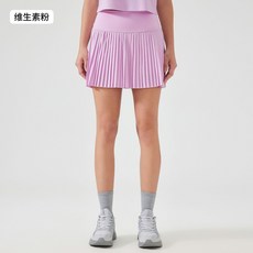 運動短裙 高腰夏季新款收腹帶口袋網球裙女士速幹防走光健身跑步運動短褲潮