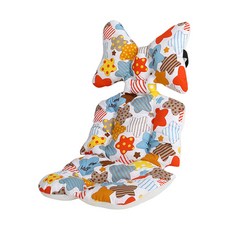 JoyBaby 嬰兒推車坐墊 加厚款防震推車椅墊 四季通用透氣柔軟推車坐墊, 海星-F, 1個