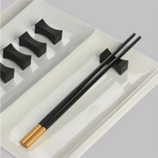 착한장터 블랙 수저 받침대 1P 수저받침