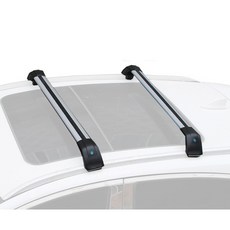 락모터스 자동차 스포티지 NQ5 루프레일 전용 가로바 2개 1세트 루프랙 캐리어 suv 준중형 루프박스, 블랙+실버