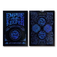 트럼프카드 플레잉카드 엠파이어 키퍼 호일시리즈 색상선택 케이스포함, 블루, 1개